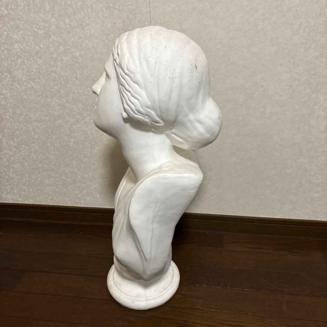 【良品】ニオべ 胸像 石膏像