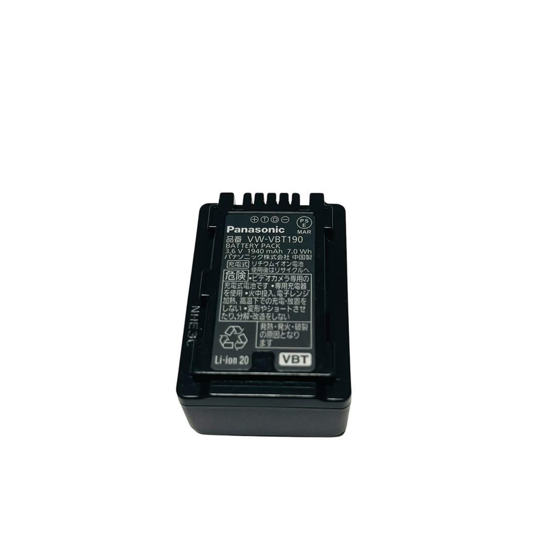 美品✨Panasonic HC-V360 ビデオカメラ ACケーブル バッテリー