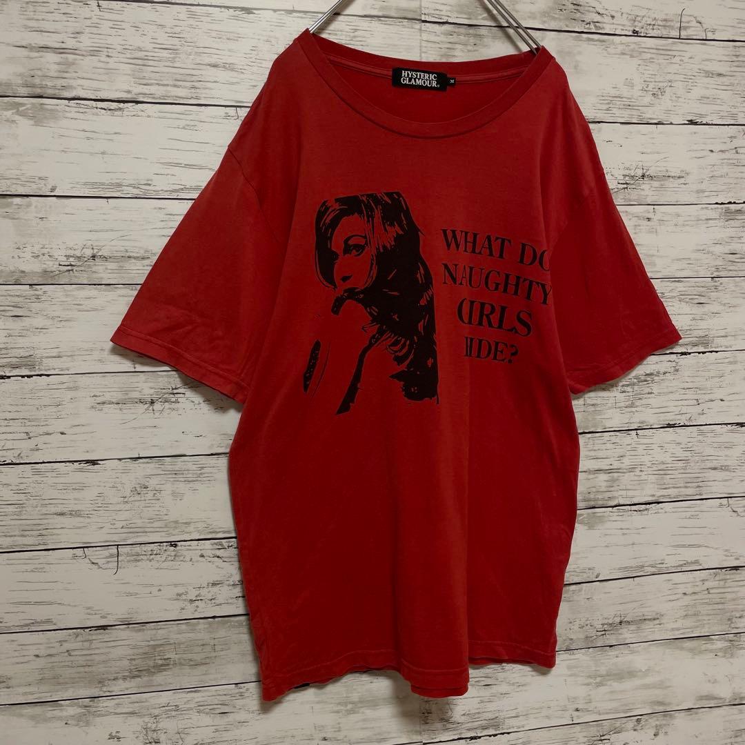784【入手困難】ヒステリックグラマー♤ビッグロゴ　半袖Tシャツ　ヒスガール美品