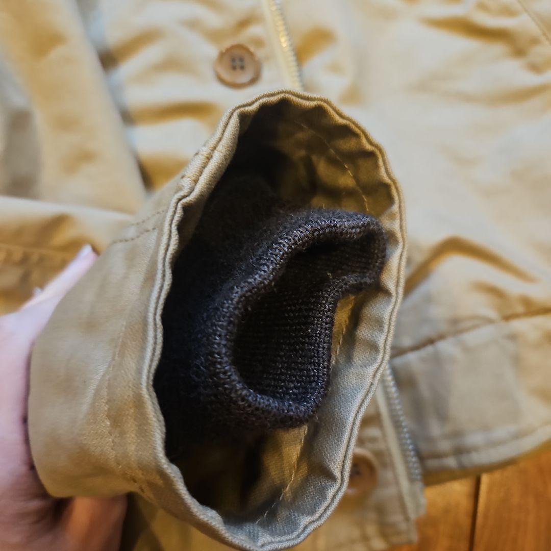 visvim DECKHAND JACKET ボアジャケット ベージュ　S