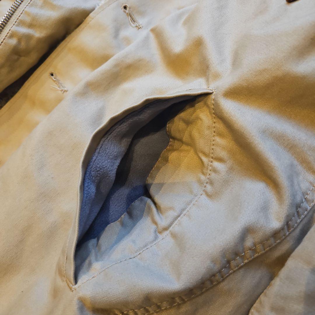 visvim DECKHAND JACKET ボアジャケット ベージュ　S