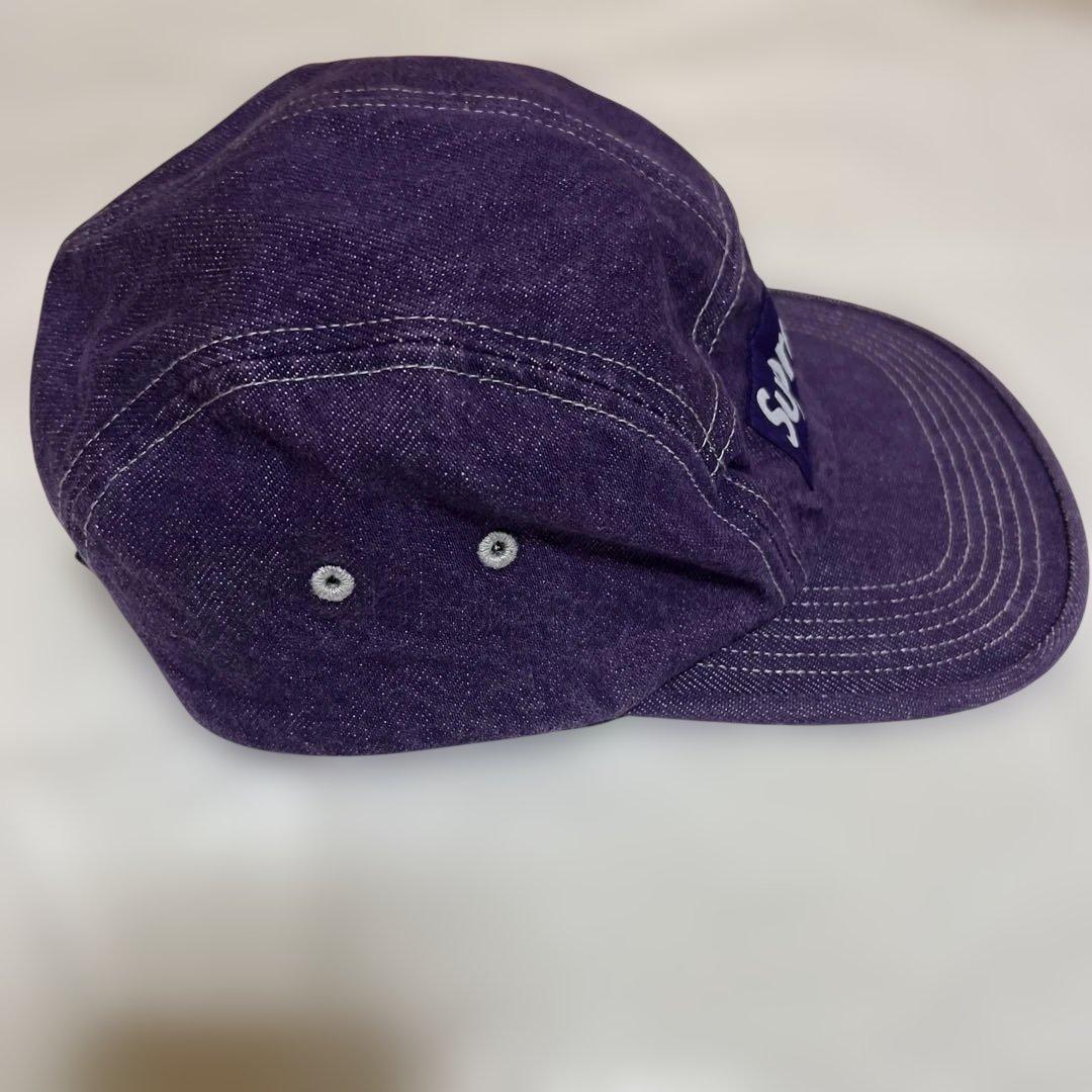 Supreme Denim Camp Cap \"Purple\"25ssレア