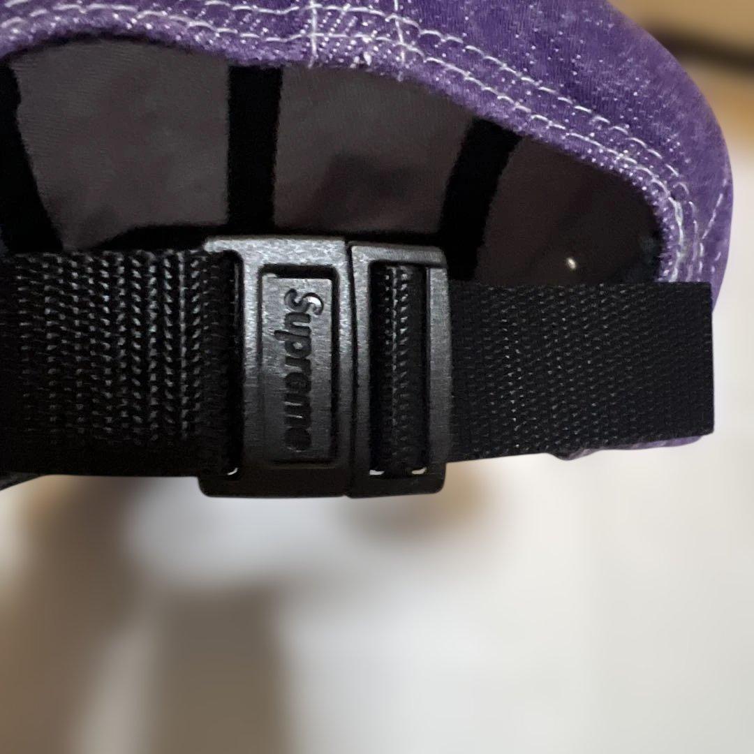 Supreme Denim Camp Cap \"Purple\"25ssレア