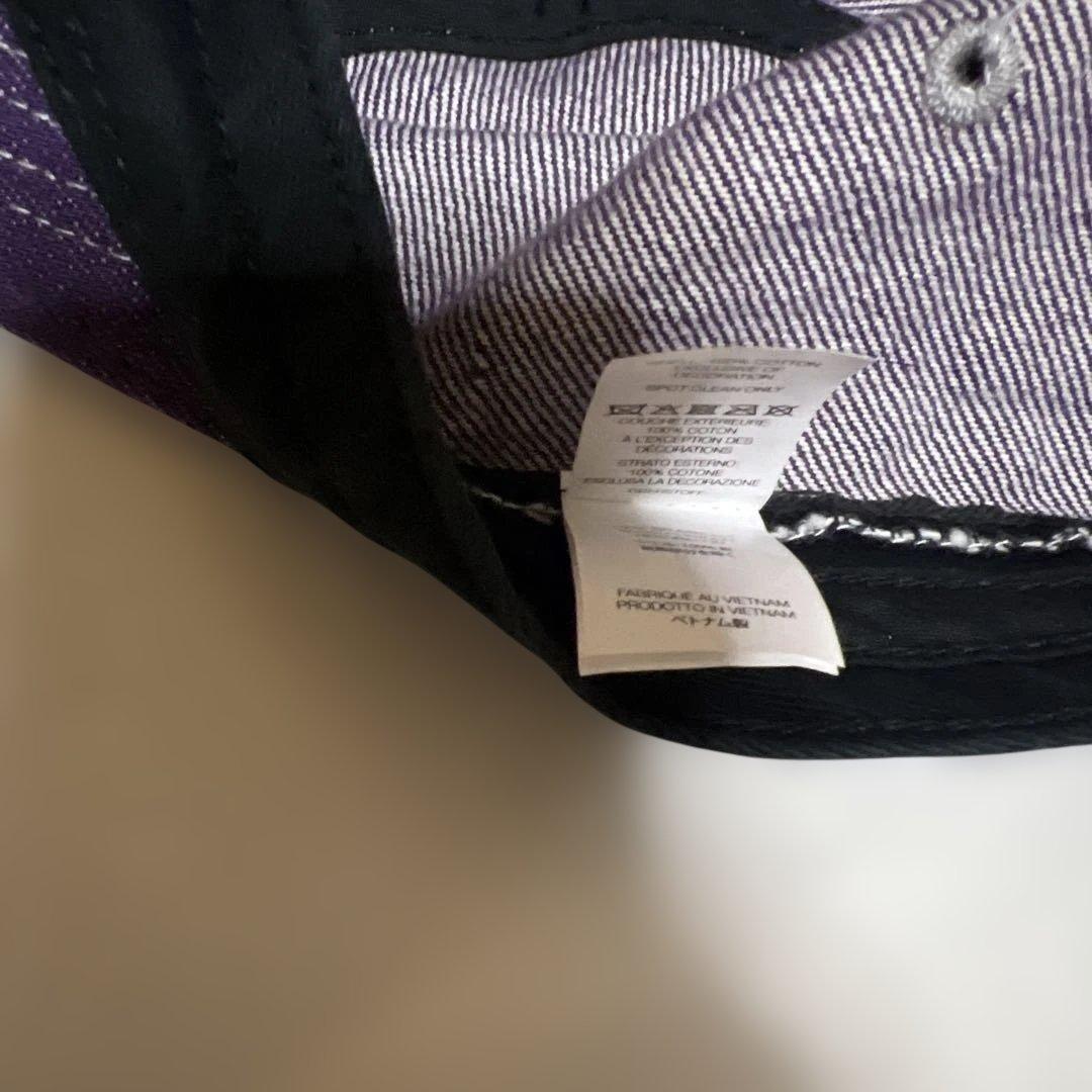 Supreme Denim Camp Cap \"Purple\"25ssレア