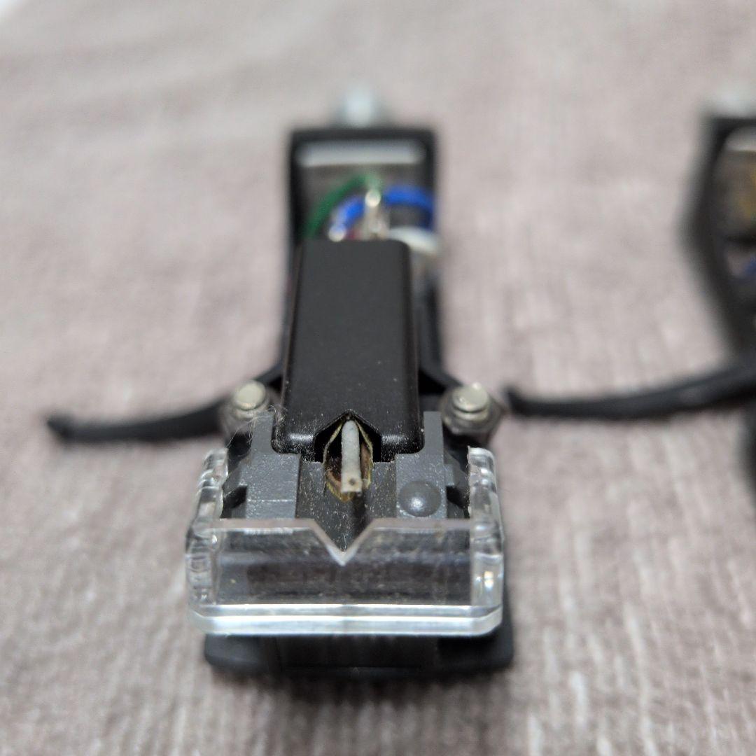 Shure M44G 2本セット 純正針 動作品 Technics