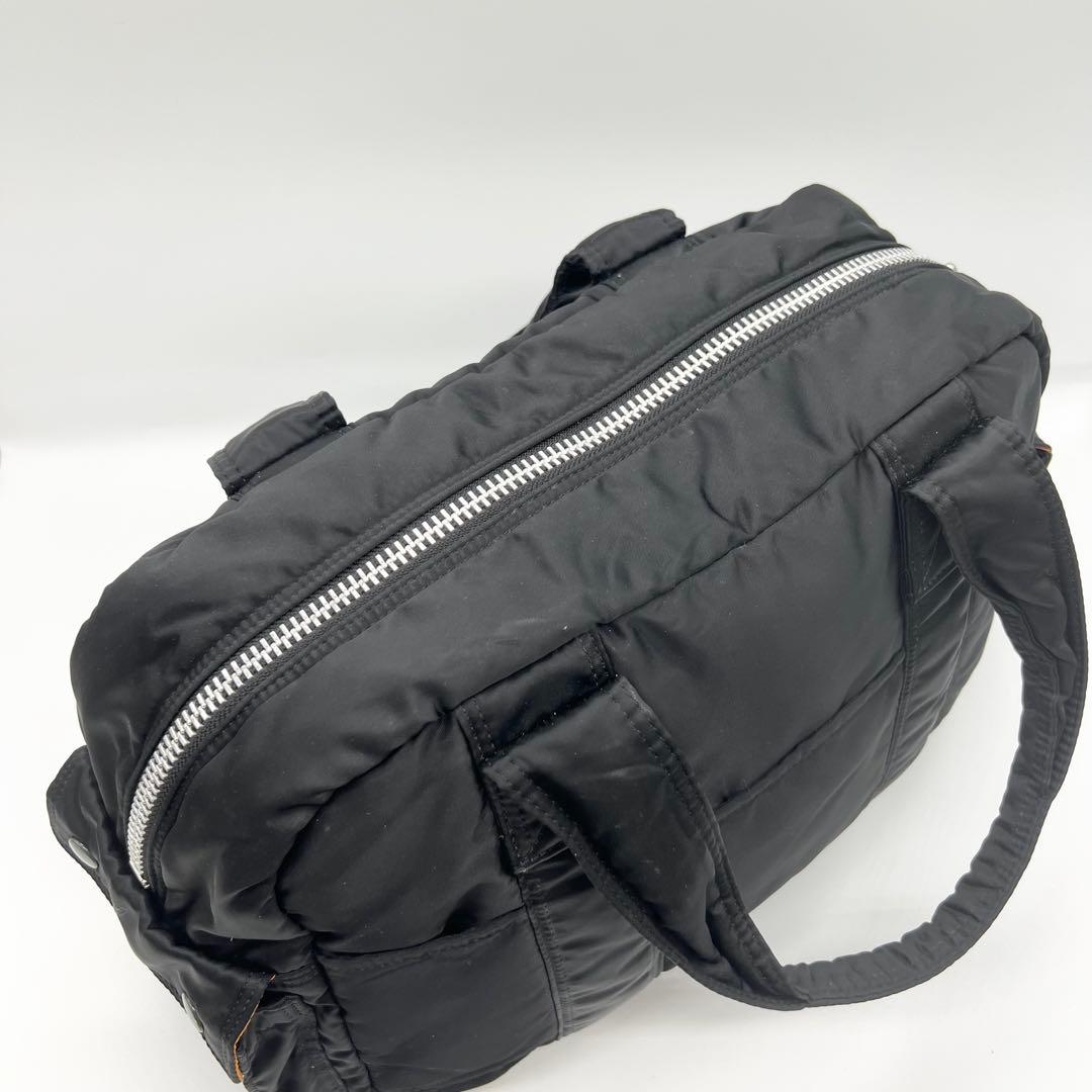 美品✨PORTER　ボストンバッグ　ダッフル　タンカー　L　ナイロン　黒　A4可