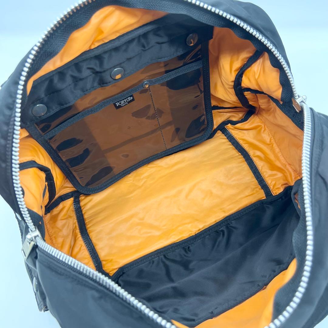 美品✨PORTER　ボストンバッグ　ダッフル　タンカー　L　ナイロン　黒　A4可