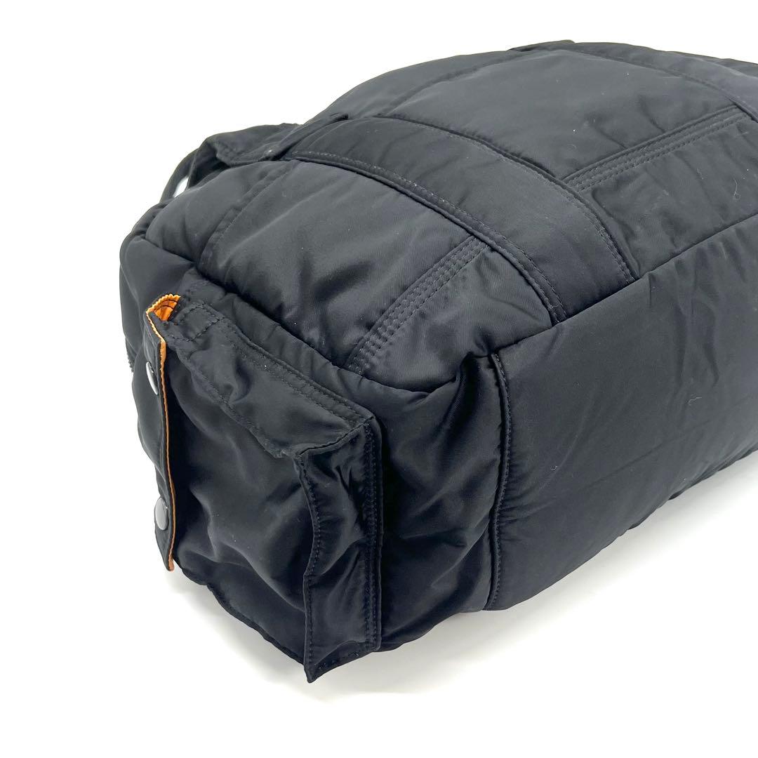 美品✨PORTER　ボストンバッグ　ダッフル　タンカー　L　ナイロン　黒　A4可
