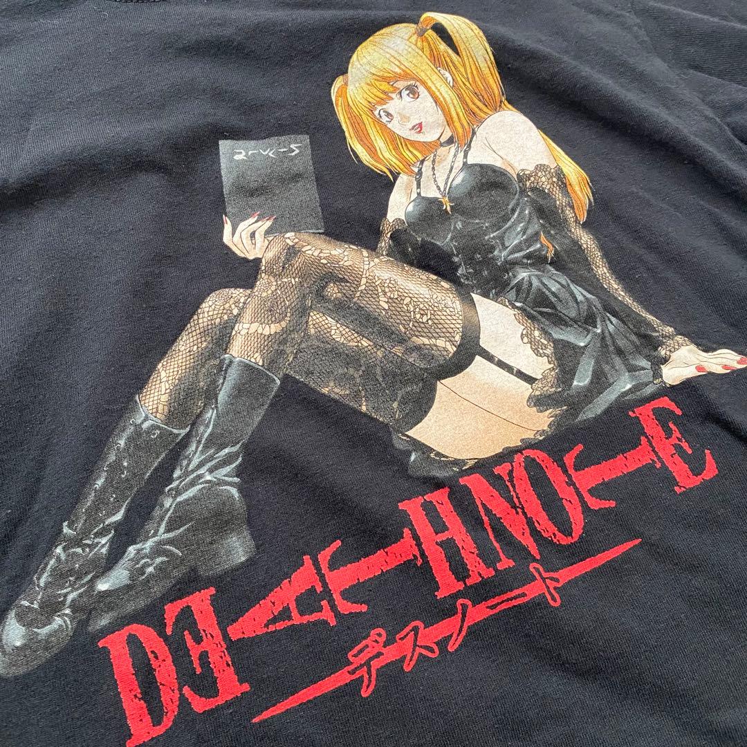 レア DEATHNOTE デスノート ミサミサ プリント アニメTシャツ 弥海砂