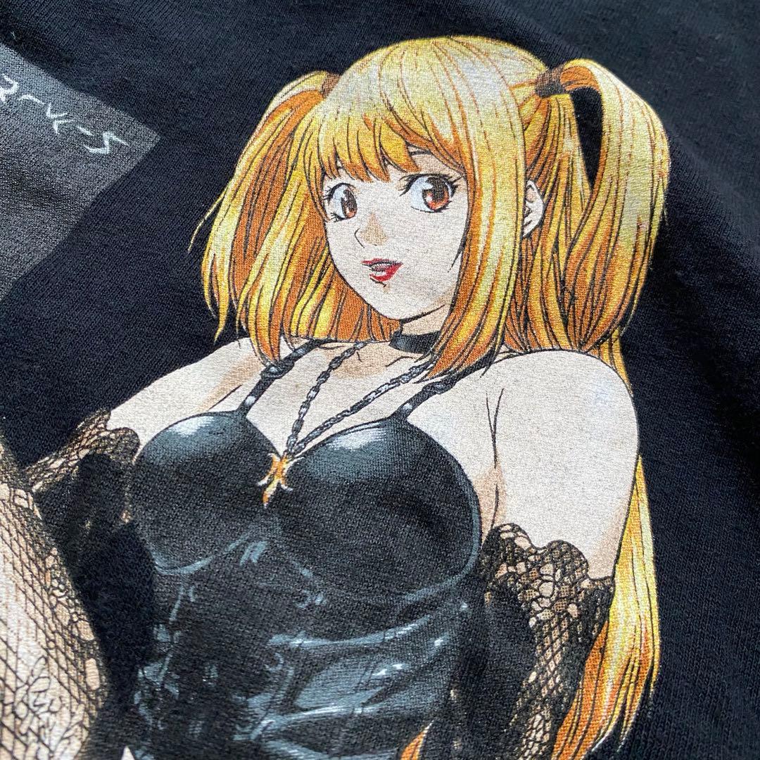 レア DEATHNOTE デスノート ミサミサ プリント アニメTシャツ 弥海砂