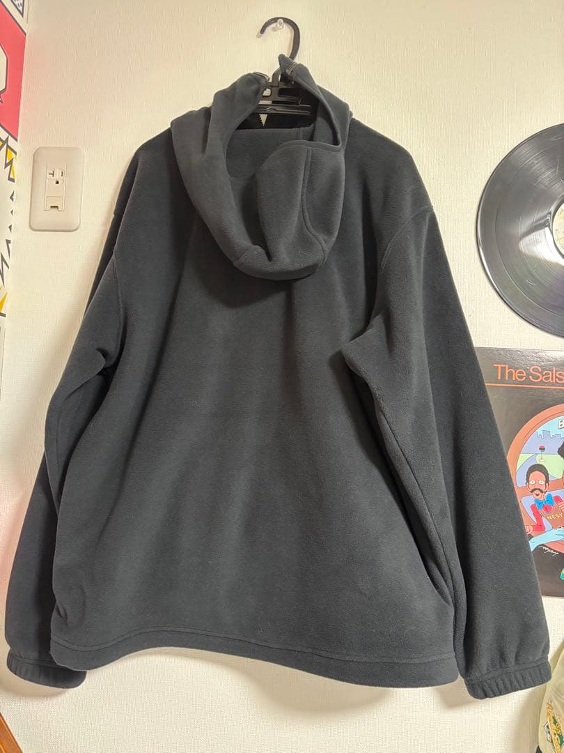 Supreme ハーフジップパーカー ブラック