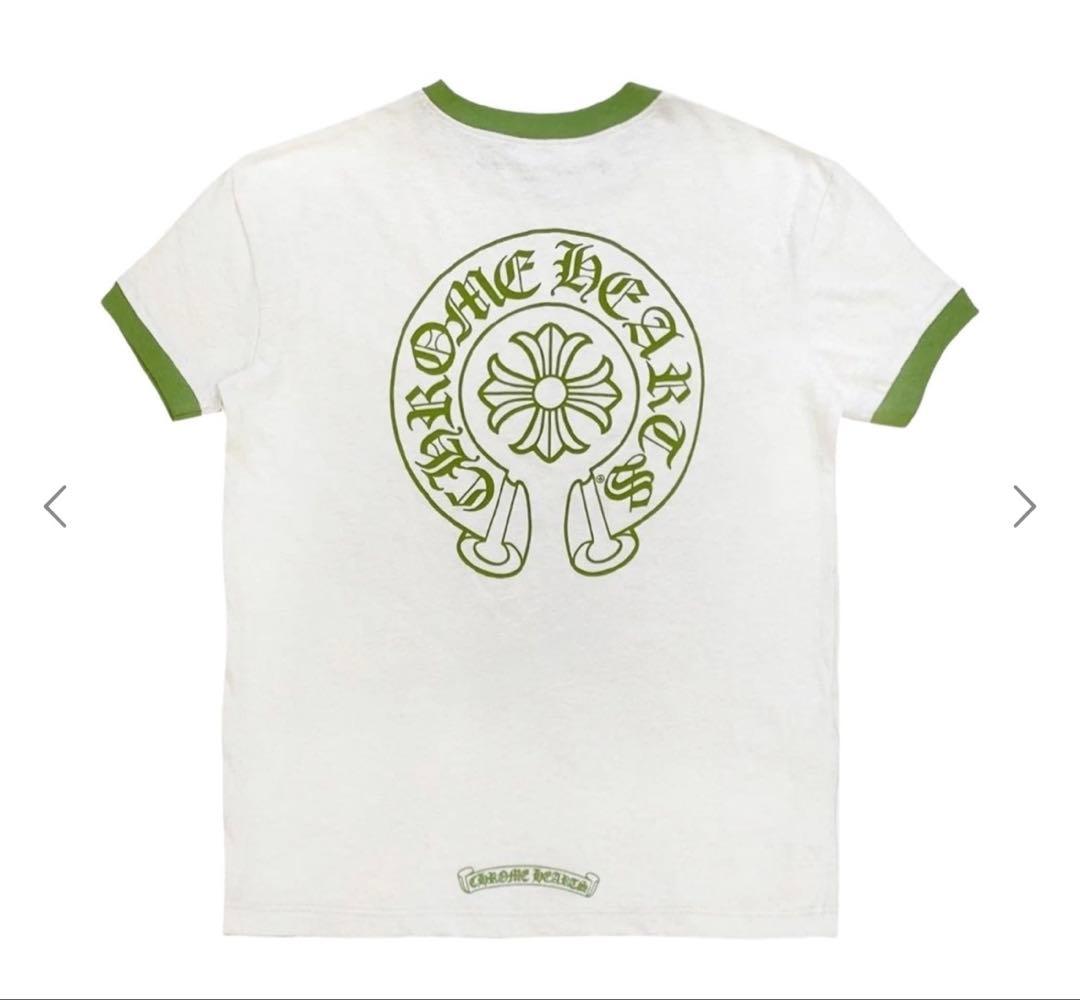 新品未使用　クロムハーツ　ホースシュー　ローラースケート　Tシャツ　芸能人愛用