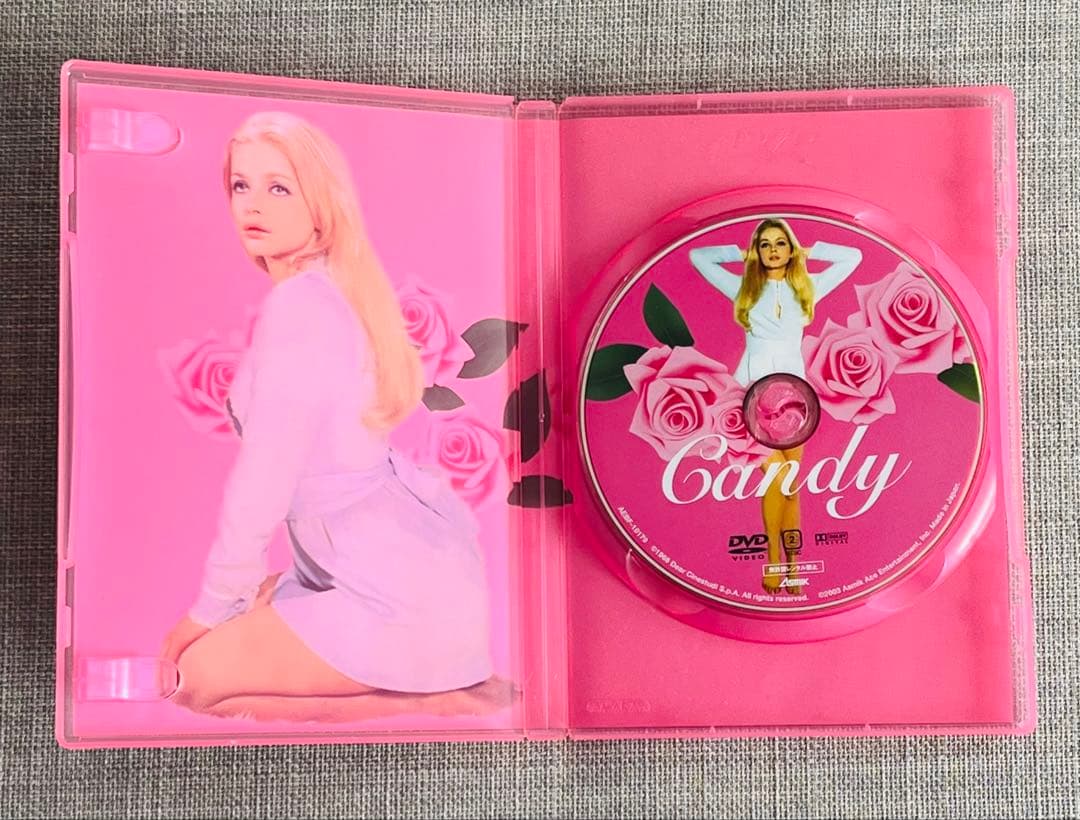 【希少】キャンディ　DVD エヴァ・オーリン、リンゴ・スター、マーロン・ブランド