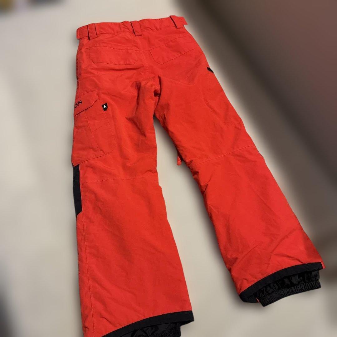 Burton 子供用スキーウェア 110cm グレー/赤