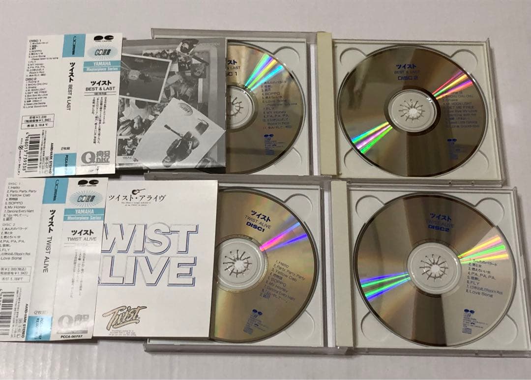CD 選書 Q盤 世良公則 & ツイスト 全6タイトルセット