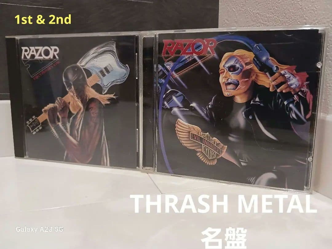 【廃盤】THRASHL RAZOR 初期２枚 スラッシュメタル