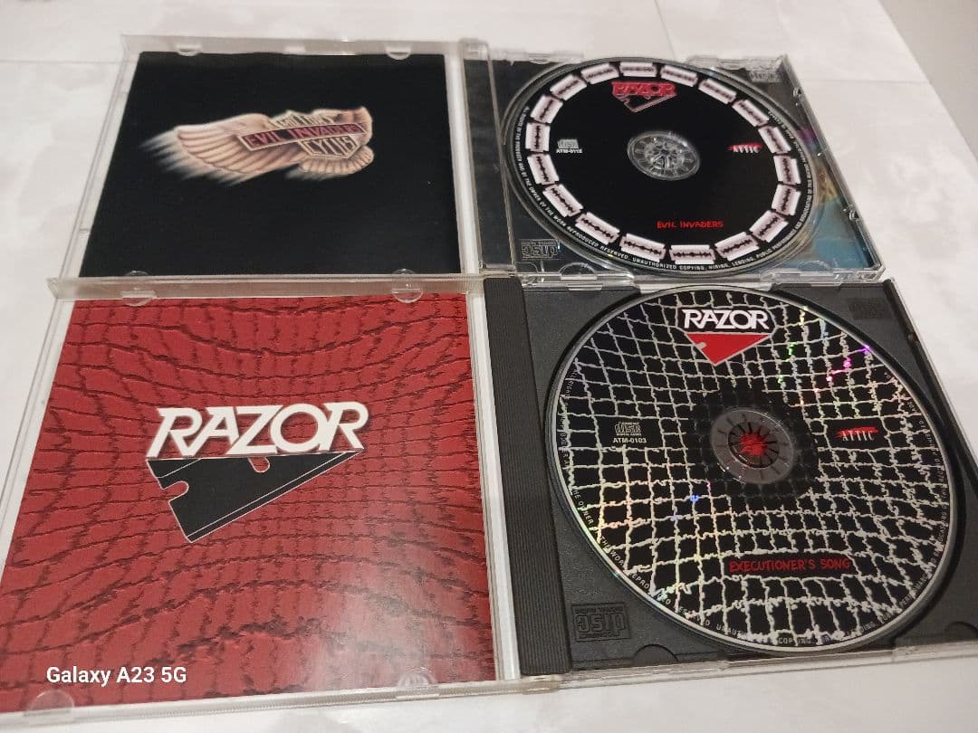 【廃盤】THRASHL RAZOR 初期２枚 スラッシュメタル