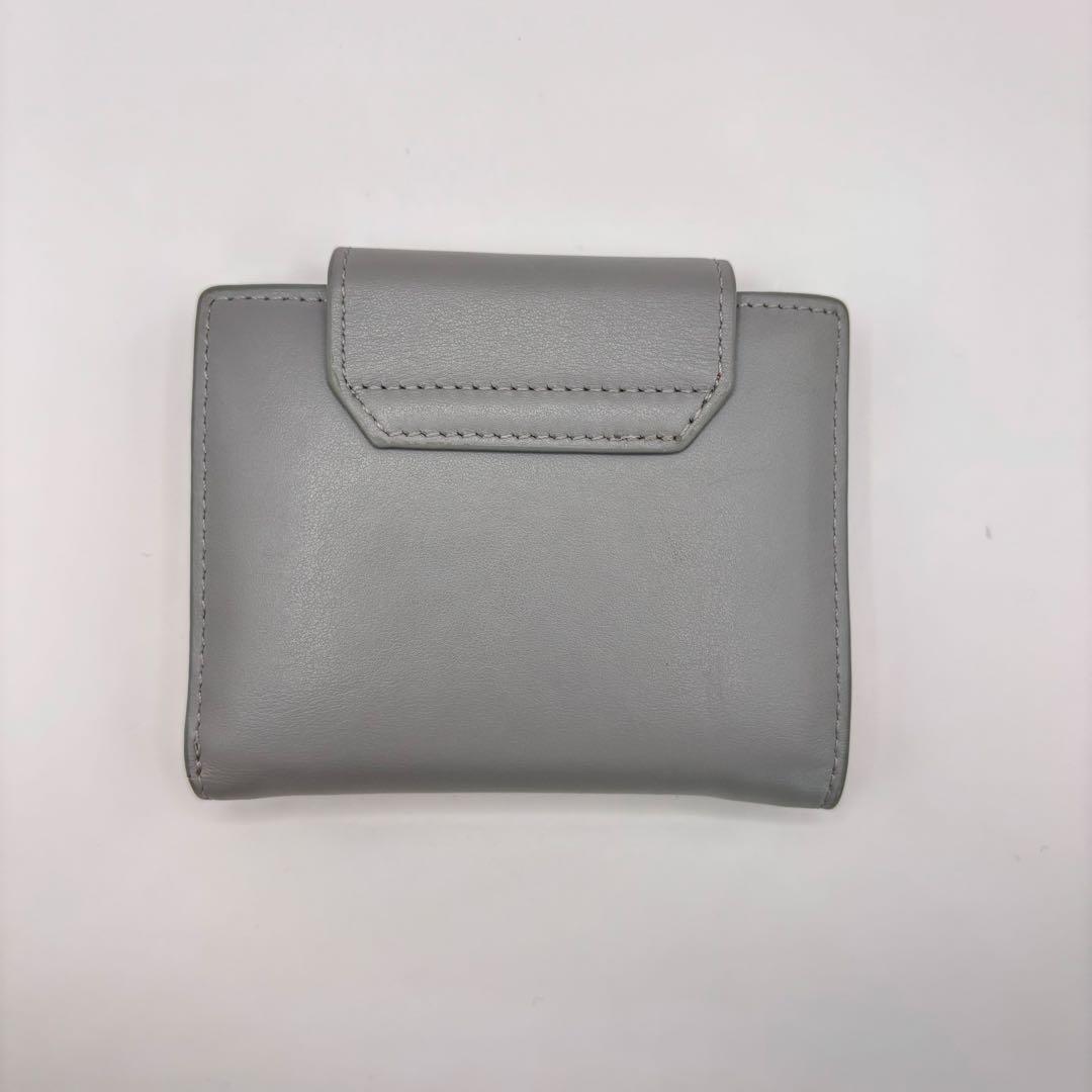 DIESEL 二つ折り財布　ブルー　オレンジ　1dr dロゴ　サークル　財布