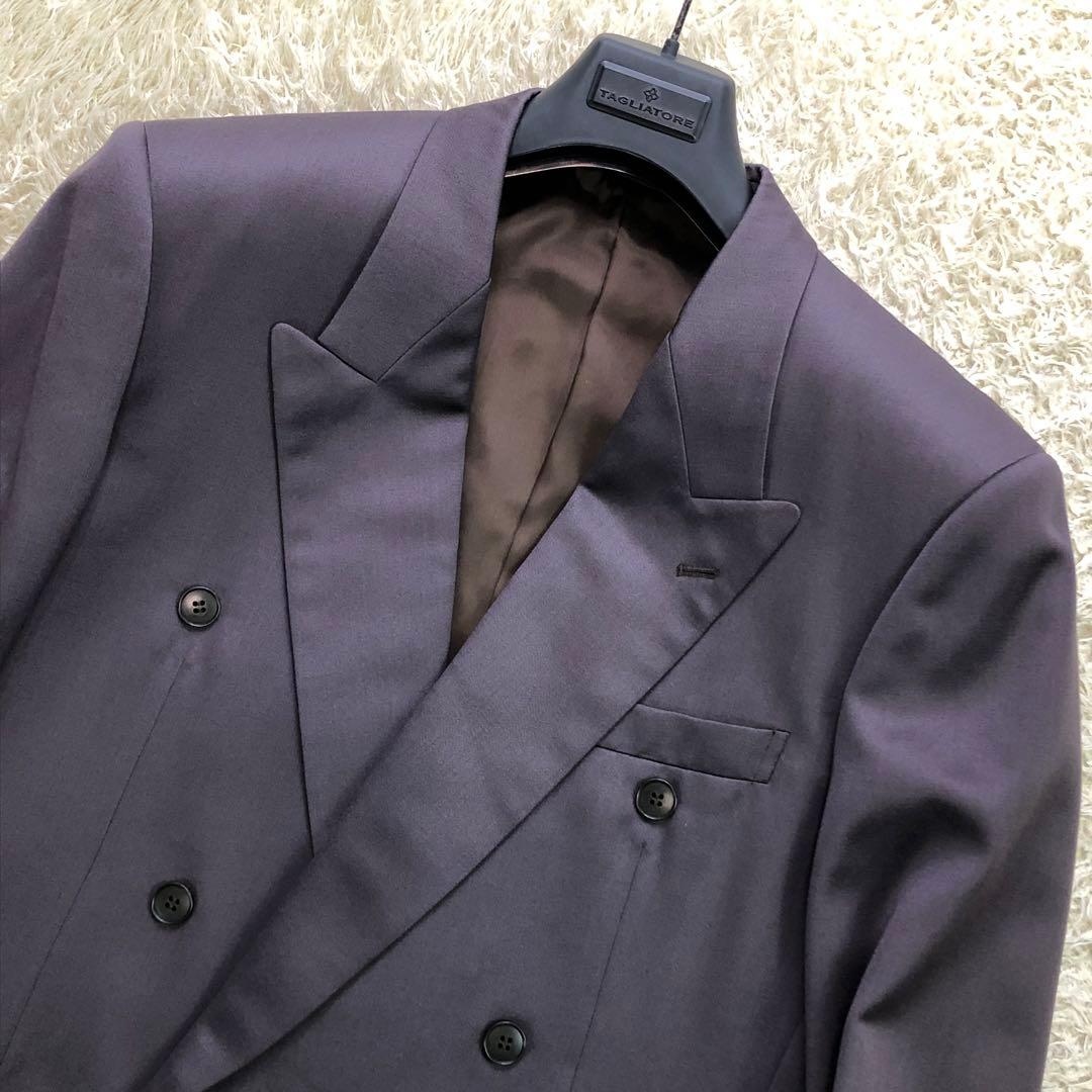 希少カラー パープル ヴィンテージ スーツ セットアップ 菅田将暉 Mサイズ位