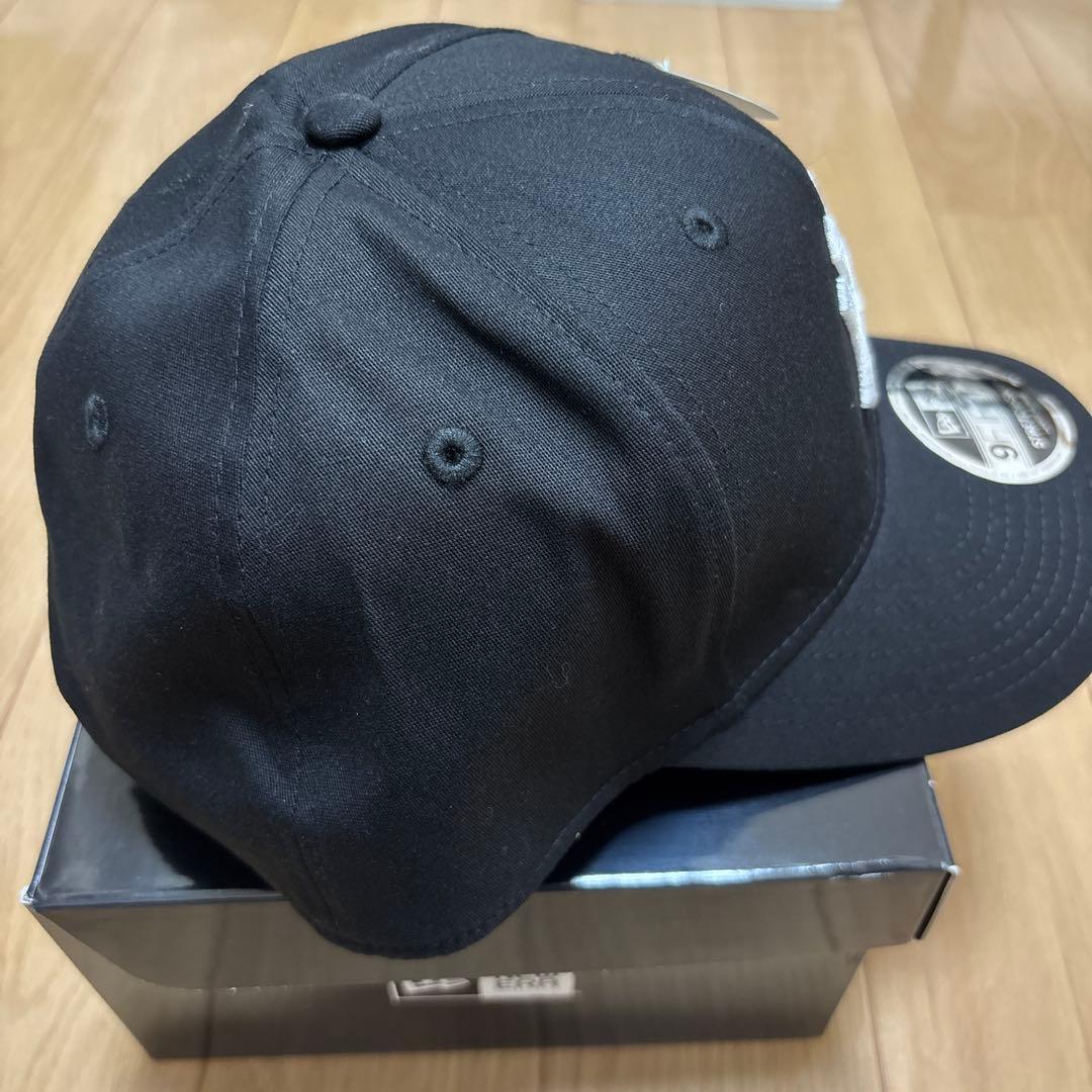 New Era 9FIFTY ストレッチスナップ NYロゴ ブラックキャップ