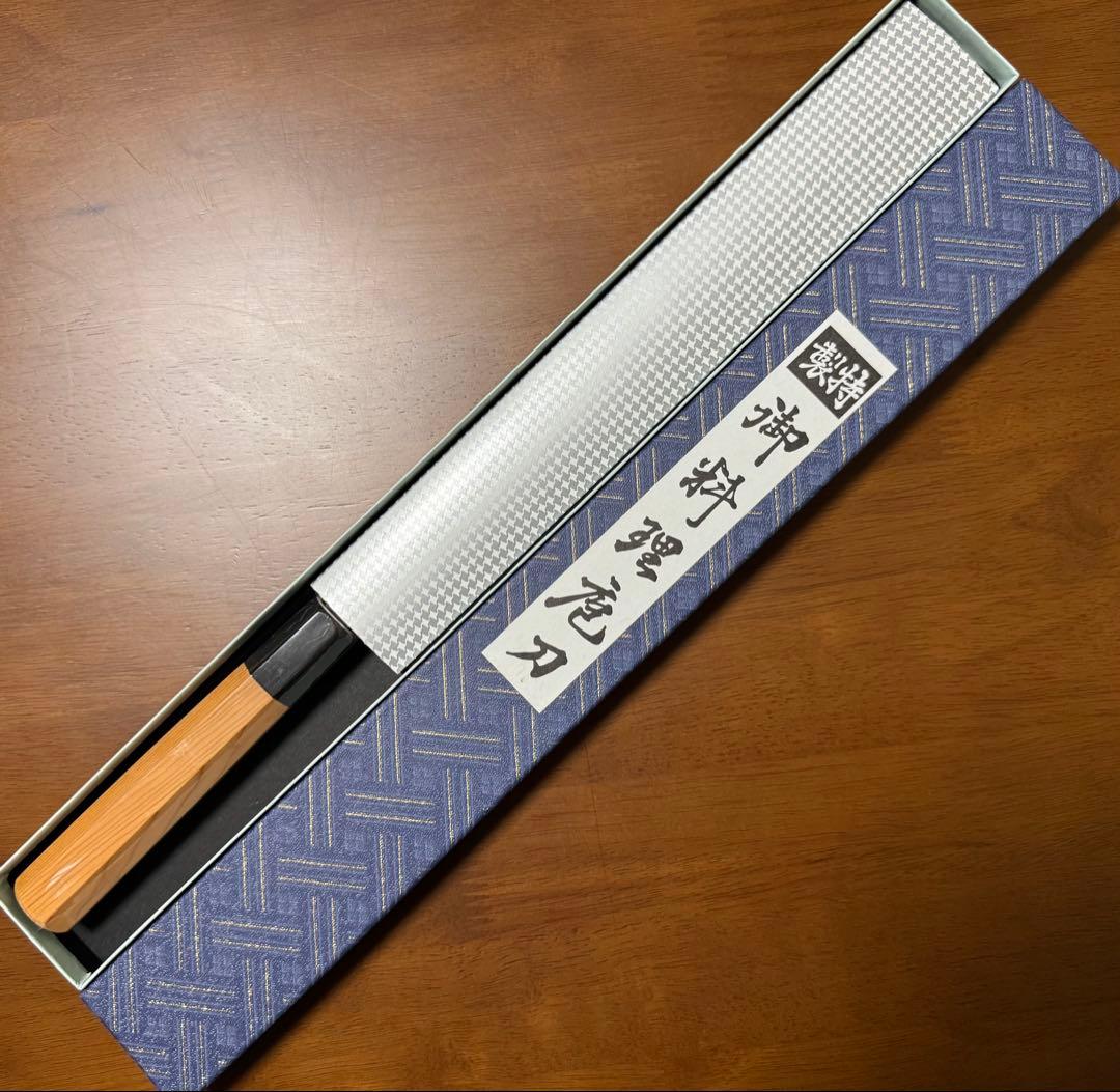 兼松作 柳刃 包丁 270mm 9寸 酔心 銀三鋼 日本製 刺身包丁 新品未使用