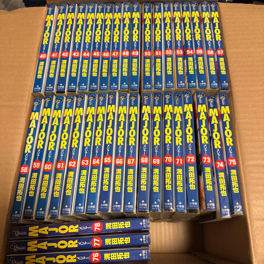 漫画　メジャー　全巻セット