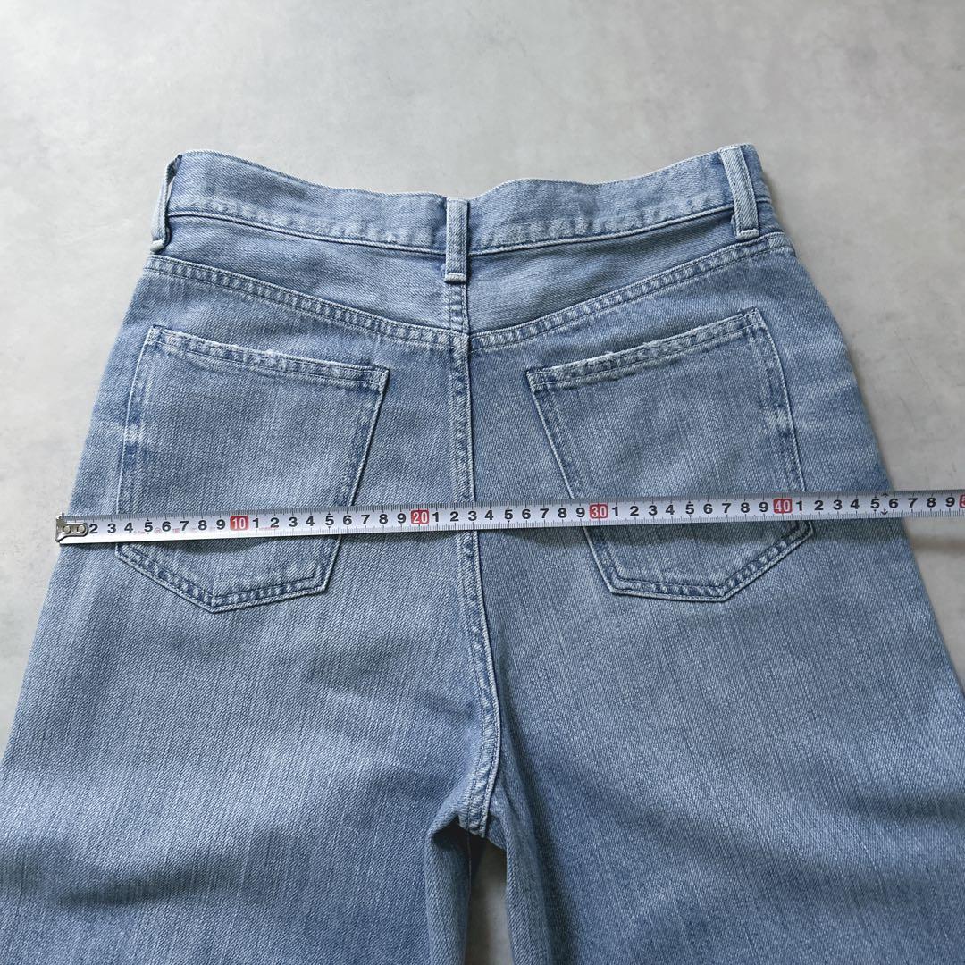 RED CARD TOKYO スローガン　ワイドストレート　size 25