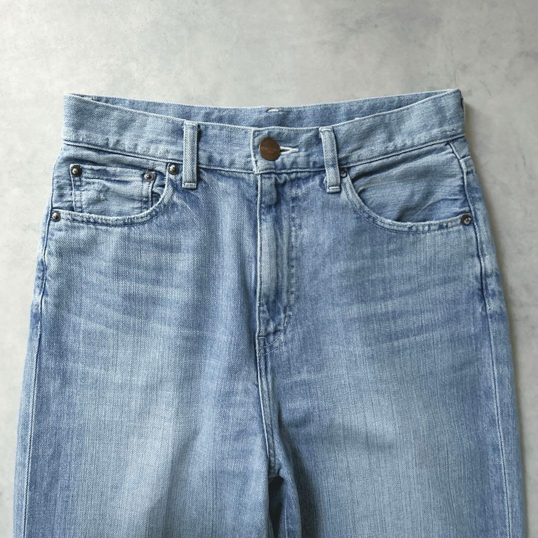 RED CARD TOKYO スローガン　ワイドストレート　size 25