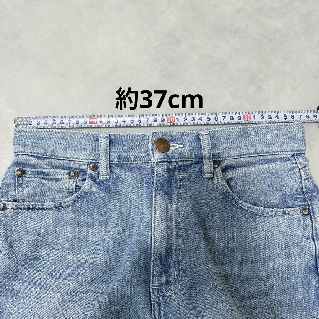 RED CARD TOKYO スローガン　ワイドストレート　size 25