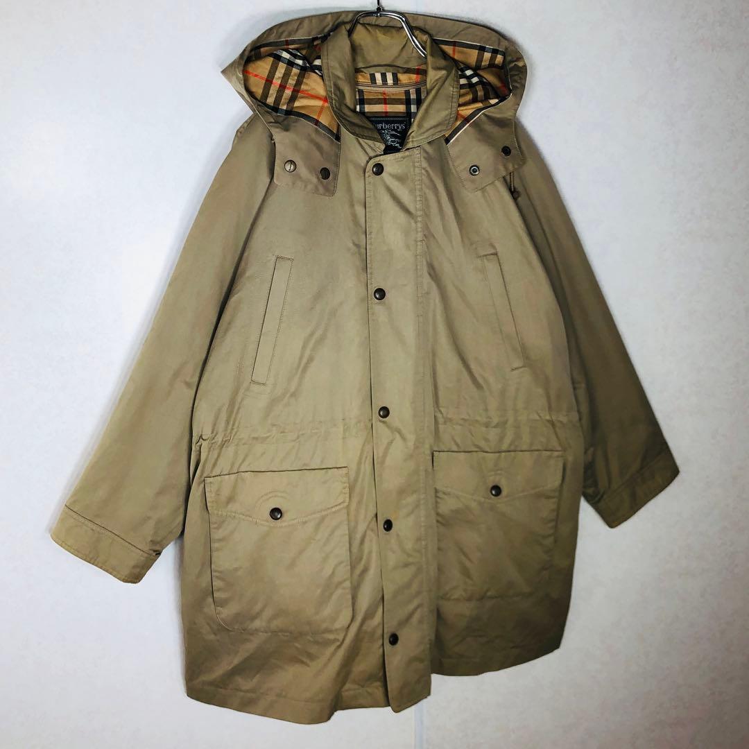 【人気モデル】バーバリー モッズコート ダウンライナー シャドーロゴノバチェック
