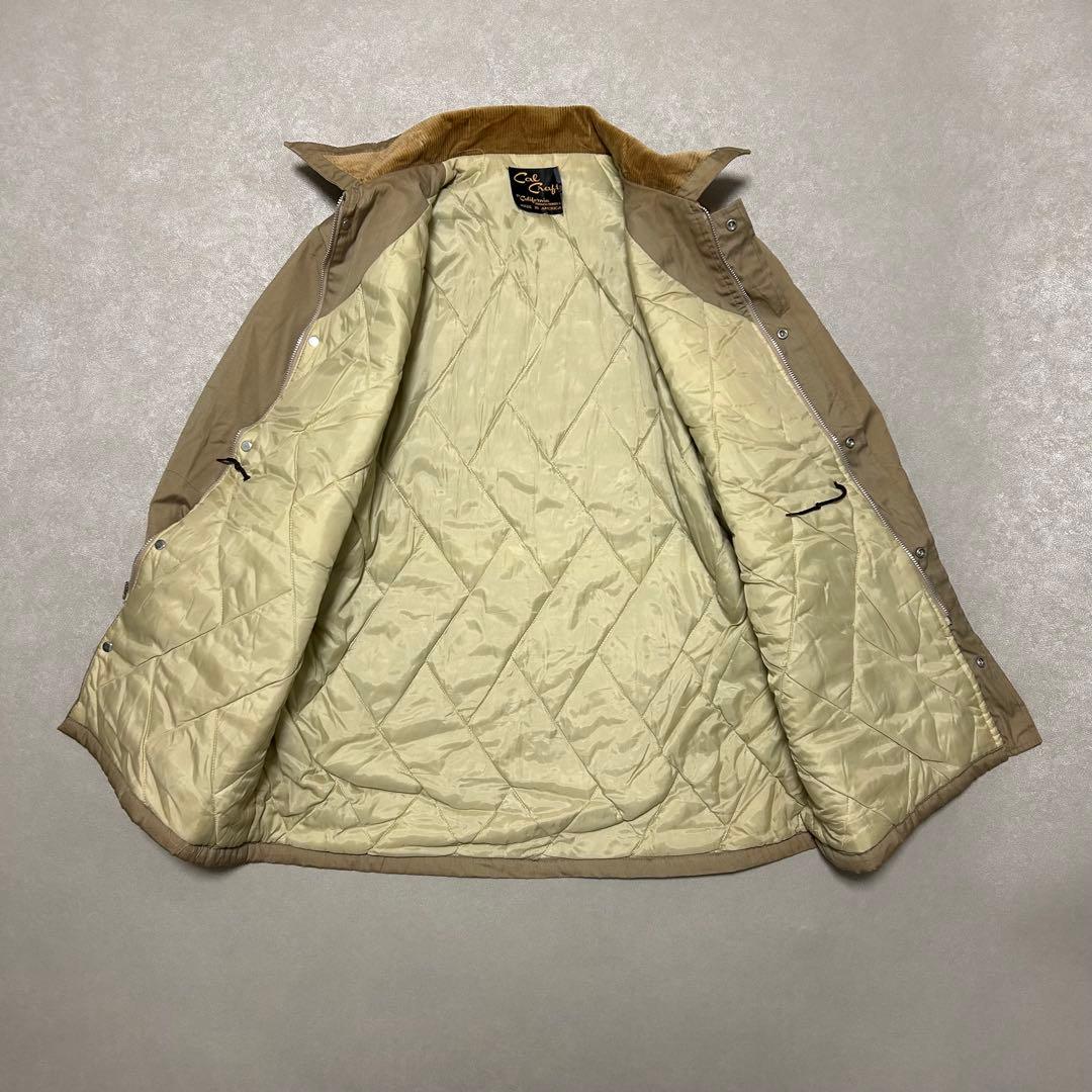 Cal Craft 80s〜90s USA製 襟コーデ中綿ハンティングジャケット