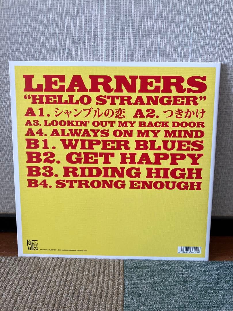 leaarners / hello strangers 【LP レコード】