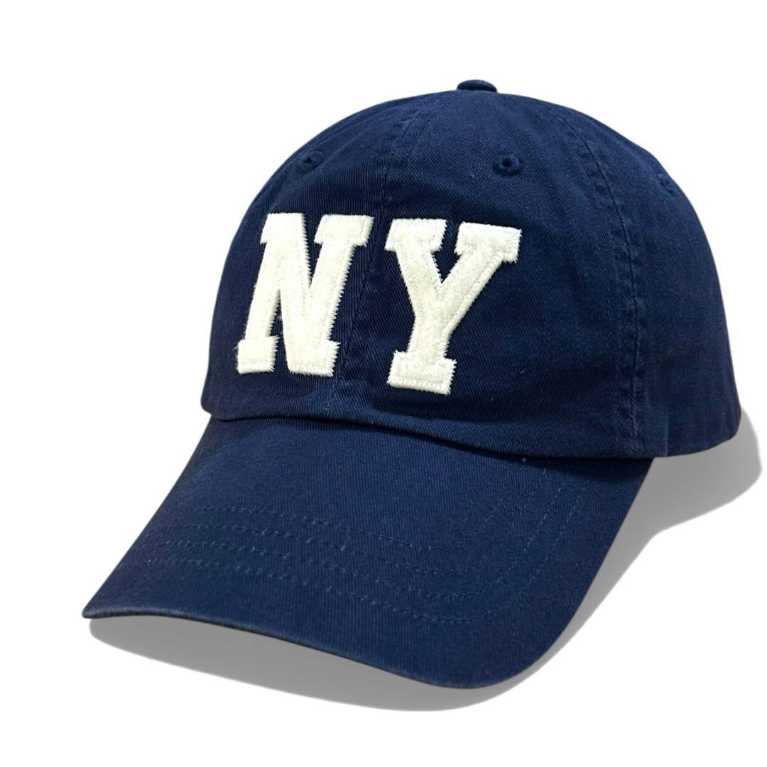 極美品❗️現行QRタグ❗️ POLO NY Patchツイルボール キャップ