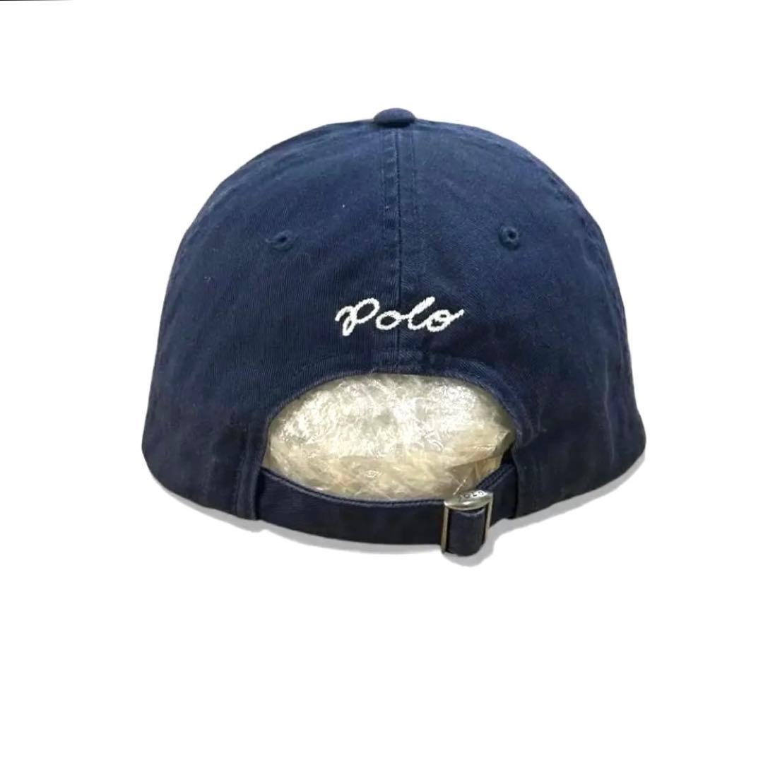 極美品❗️現行QRタグ❗️ POLO NY Patchツイルボール キャップ