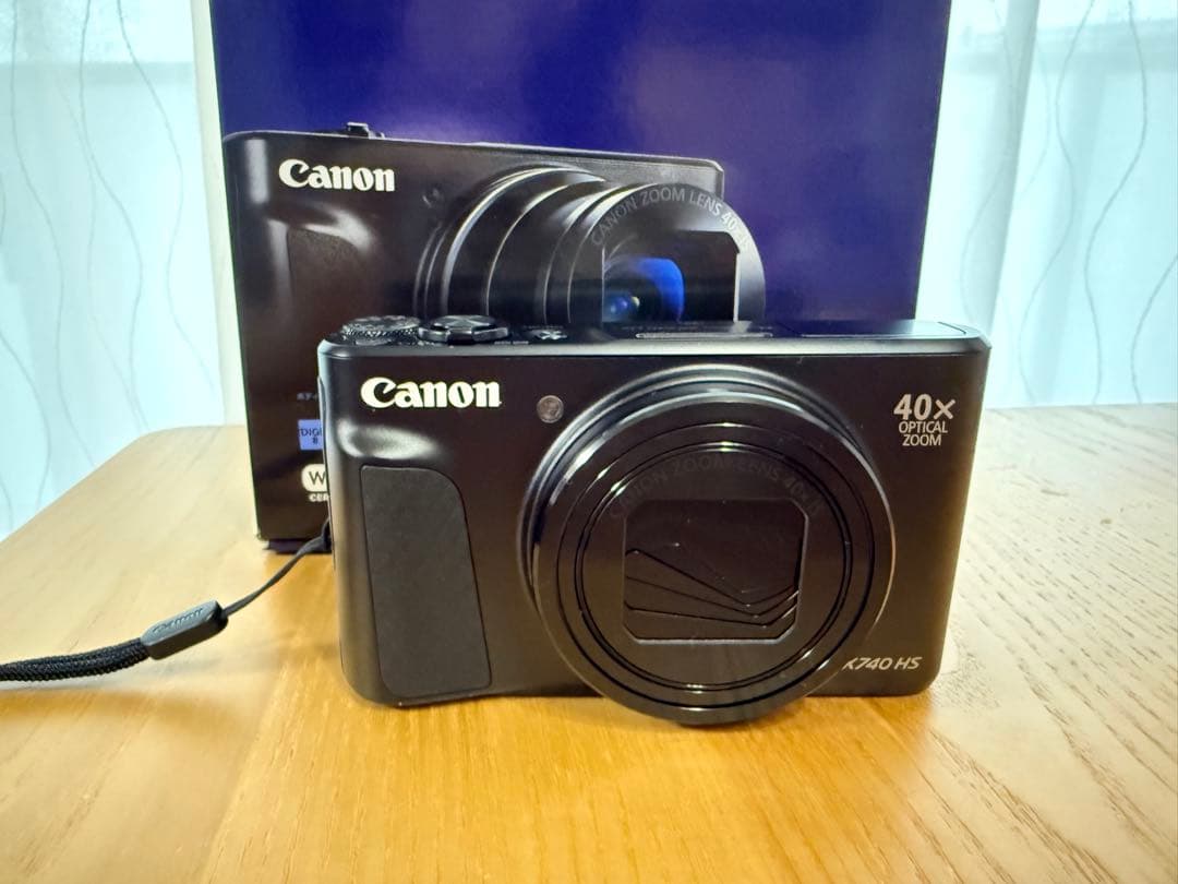 Canon PowerShot SX740 HS ブラック 元箱付き