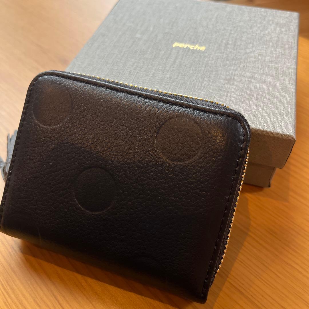 【送料込】新品★ペルケ perche☆本革☆ 財布