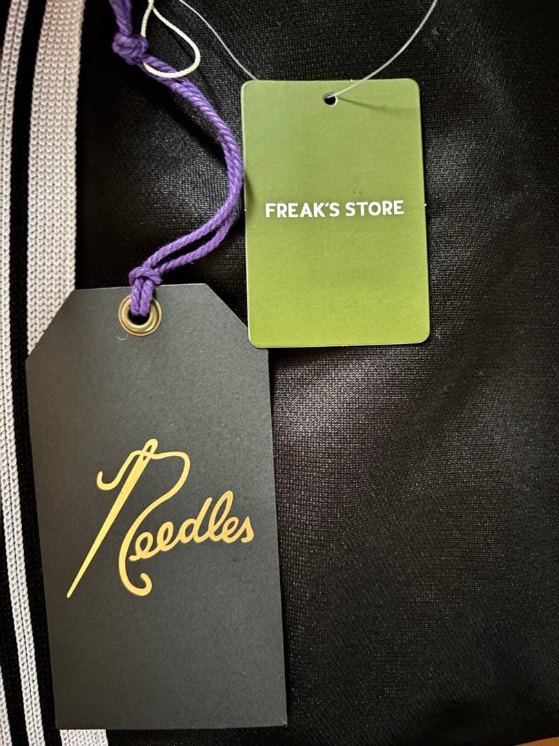 【値下げ中早い者勝ち⭕️】Needles トラックパンツ ブラック✖️ホワイト