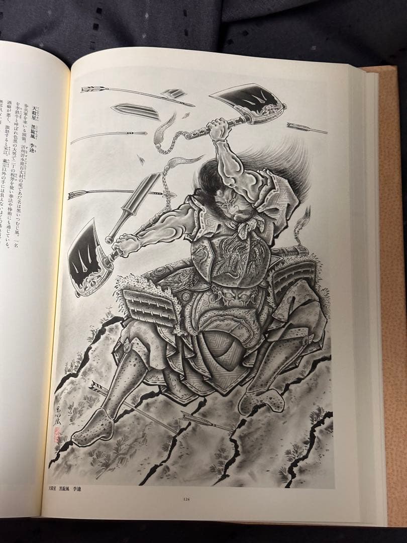 水滸列伝図譜 三代目彫よし