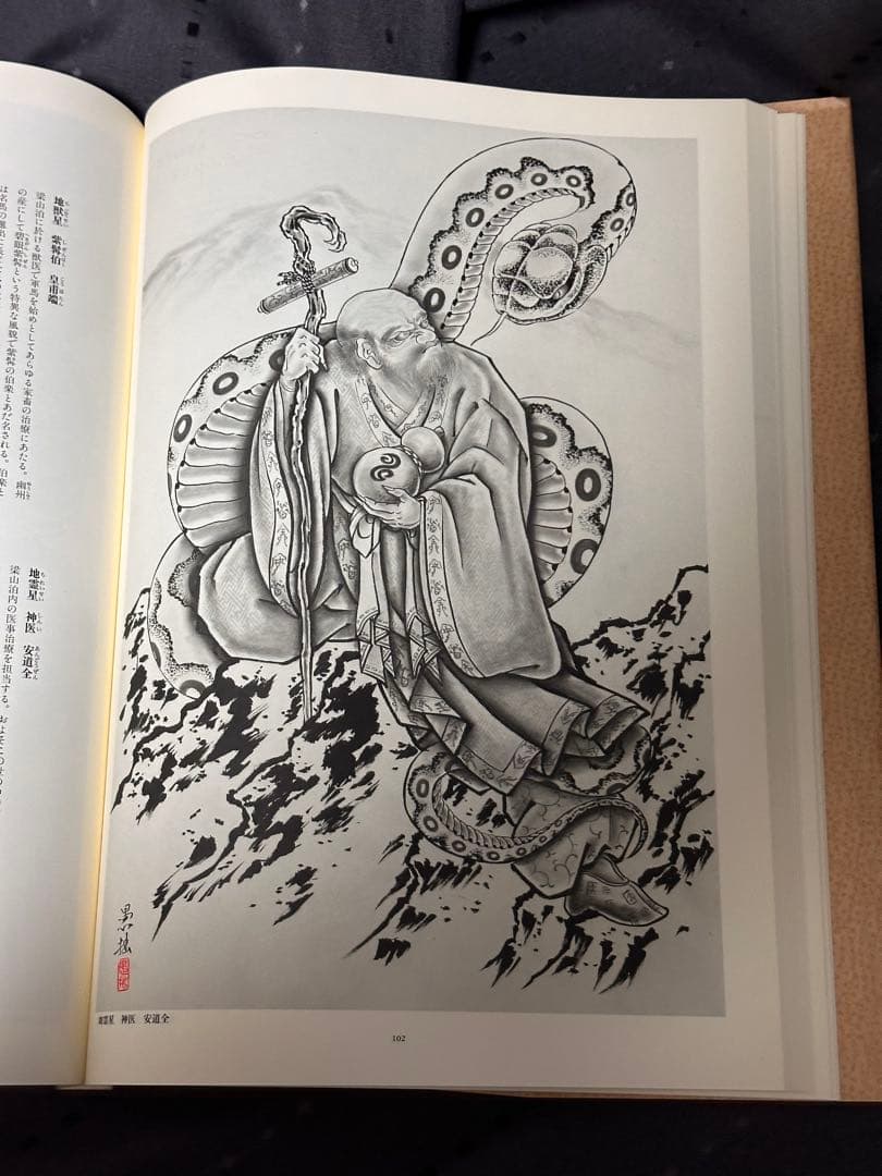 水滸列伝図譜 三代目彫よし