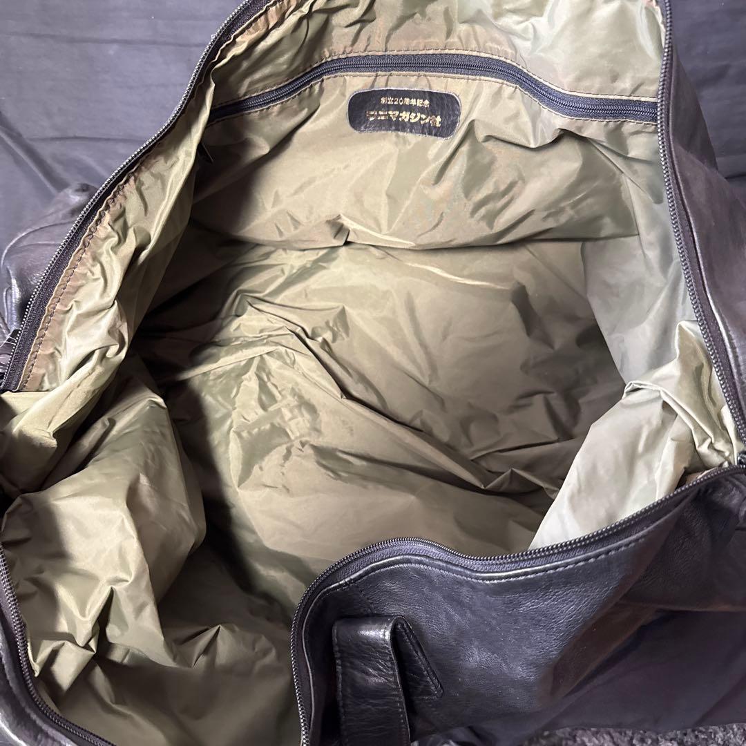 吉田カバンPorterDONNEZ黒 レザーボストンバッグ