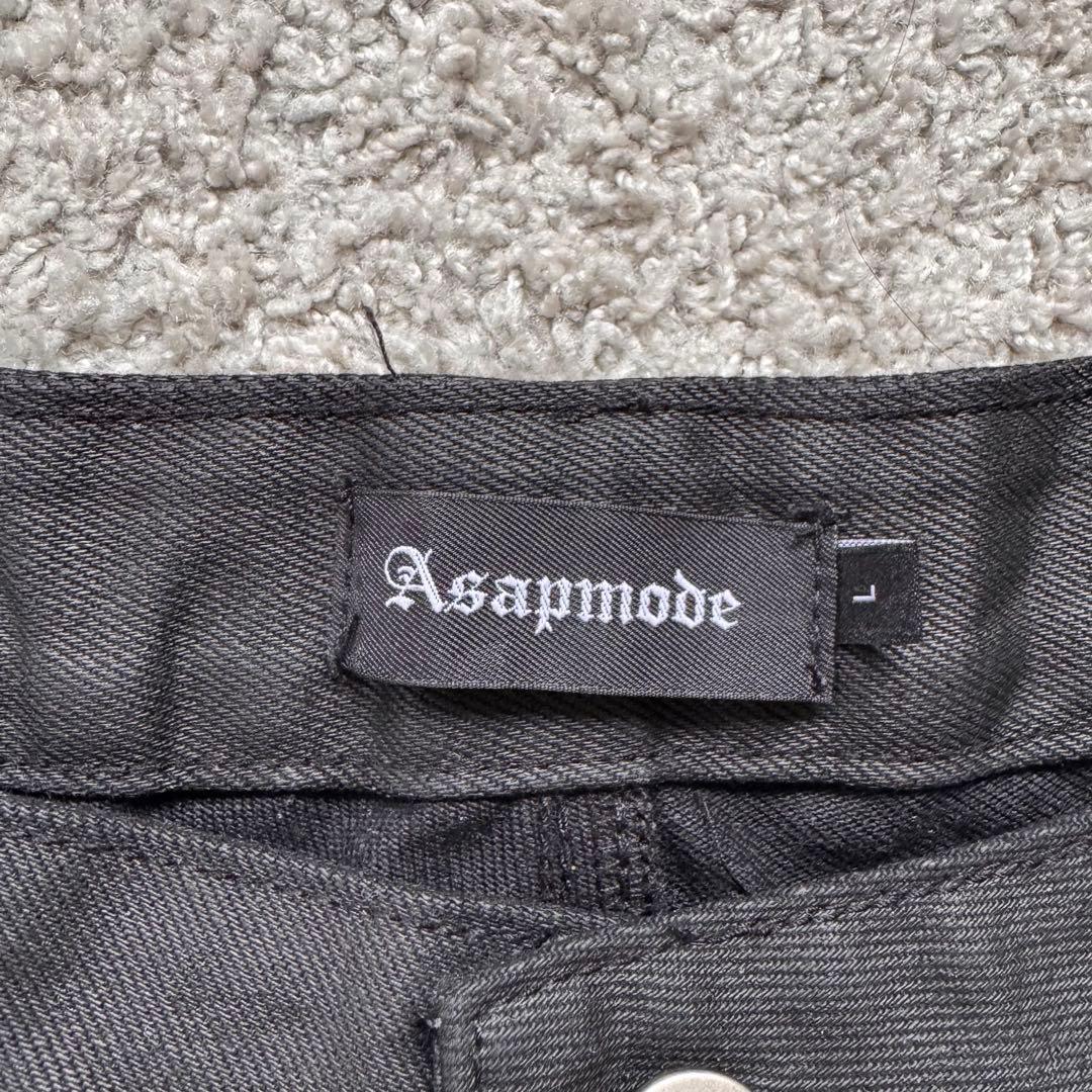 パンツ Asapmode Waxed Stacked Pants