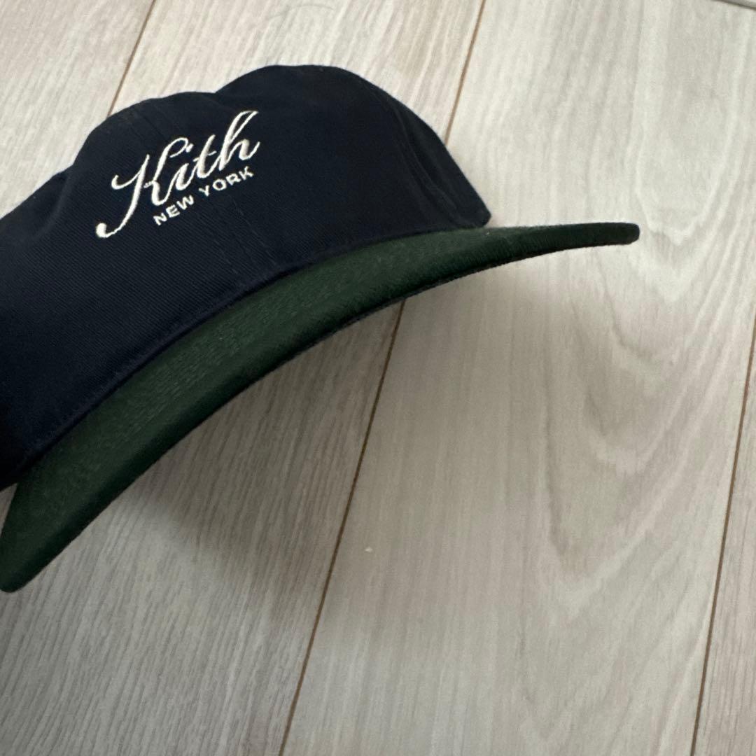 Kith メンズ　キャップ ネイビー/グリーン　KITH帽子