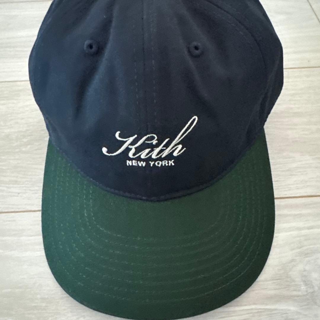 Kith メンズ　キャップ ネイビー/グリーン　KITH帽子