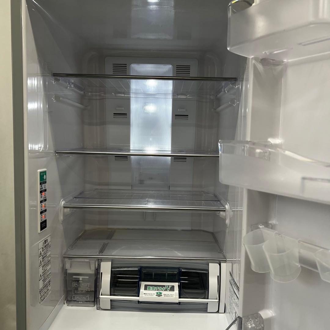 Y908　冷蔵庫　日立　大型　300ℓ-400ℓ　右開き　中古　安い　設置無料