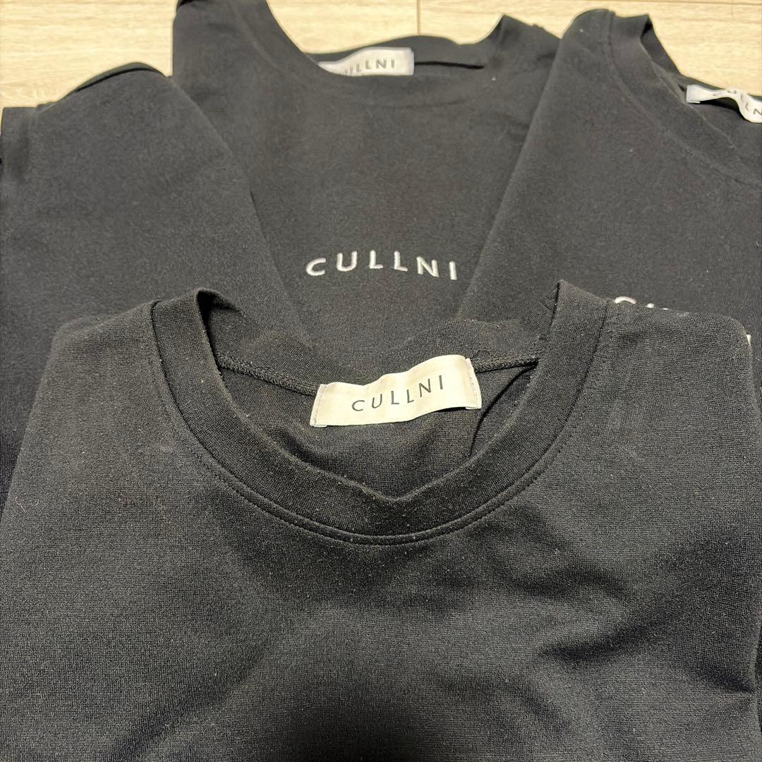 サ*ー様 CULLNI ブラック Tシャツ 4枚セット