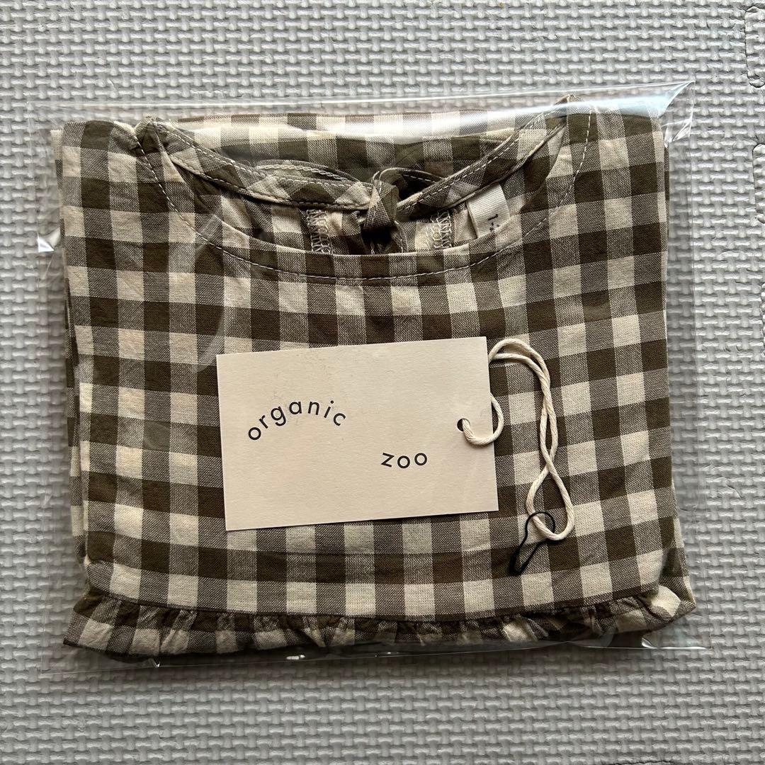organic zoo オーガニックズー ギンガムベルドレス 【極美品】