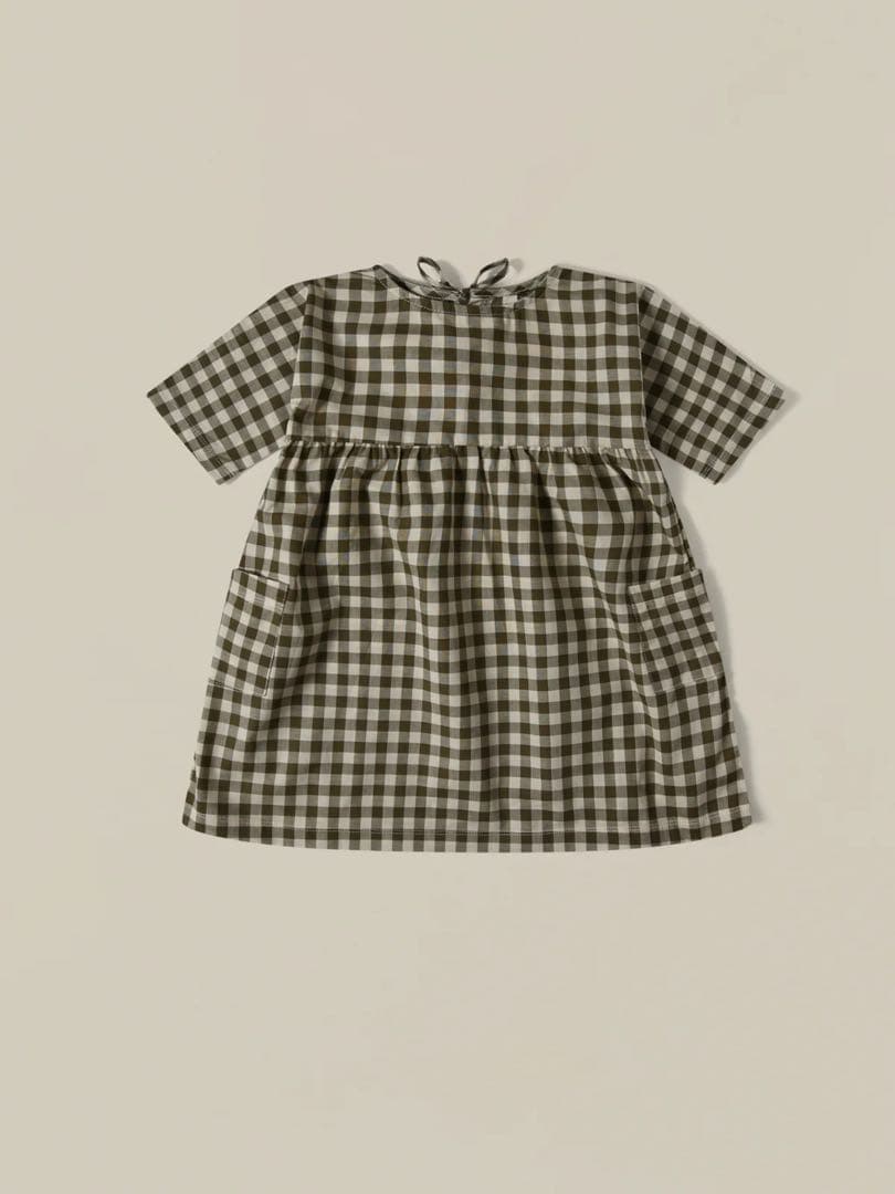 organic zoo オーガニックズー ギンガムベルドレス 【極美品】