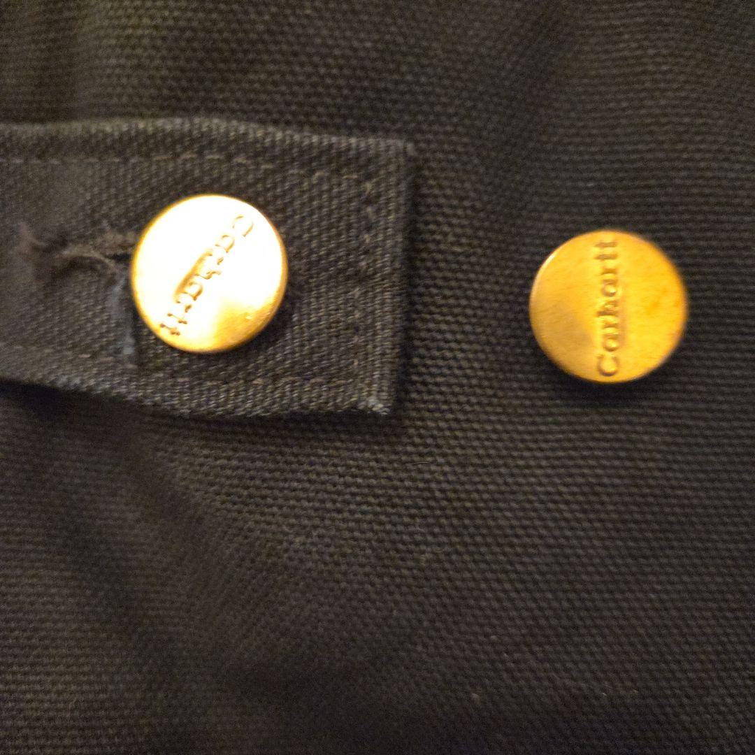 Carhartt J02 ジャケット　企業ロゴ　ブラック　48