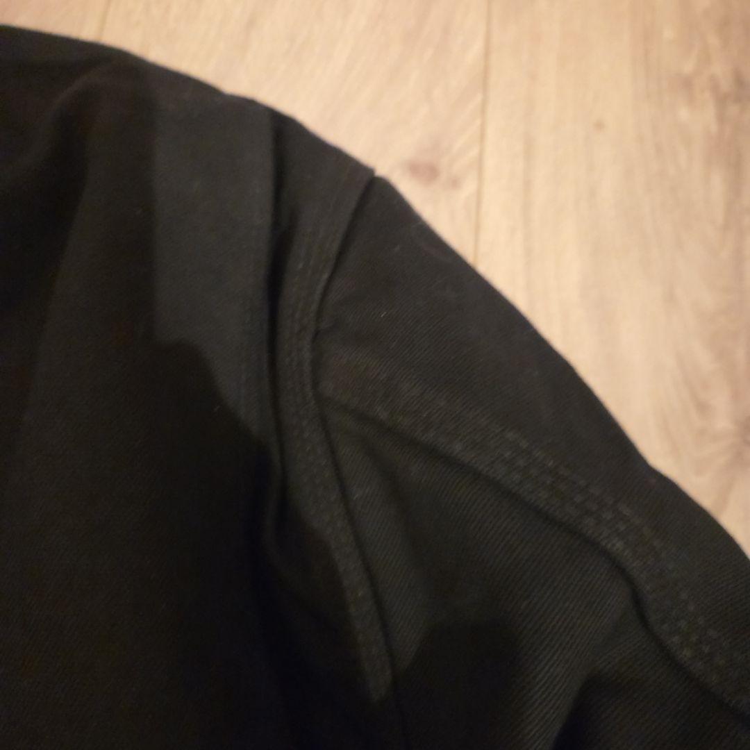 Carhartt J02 ジャケット　企業ロゴ　ブラック　48