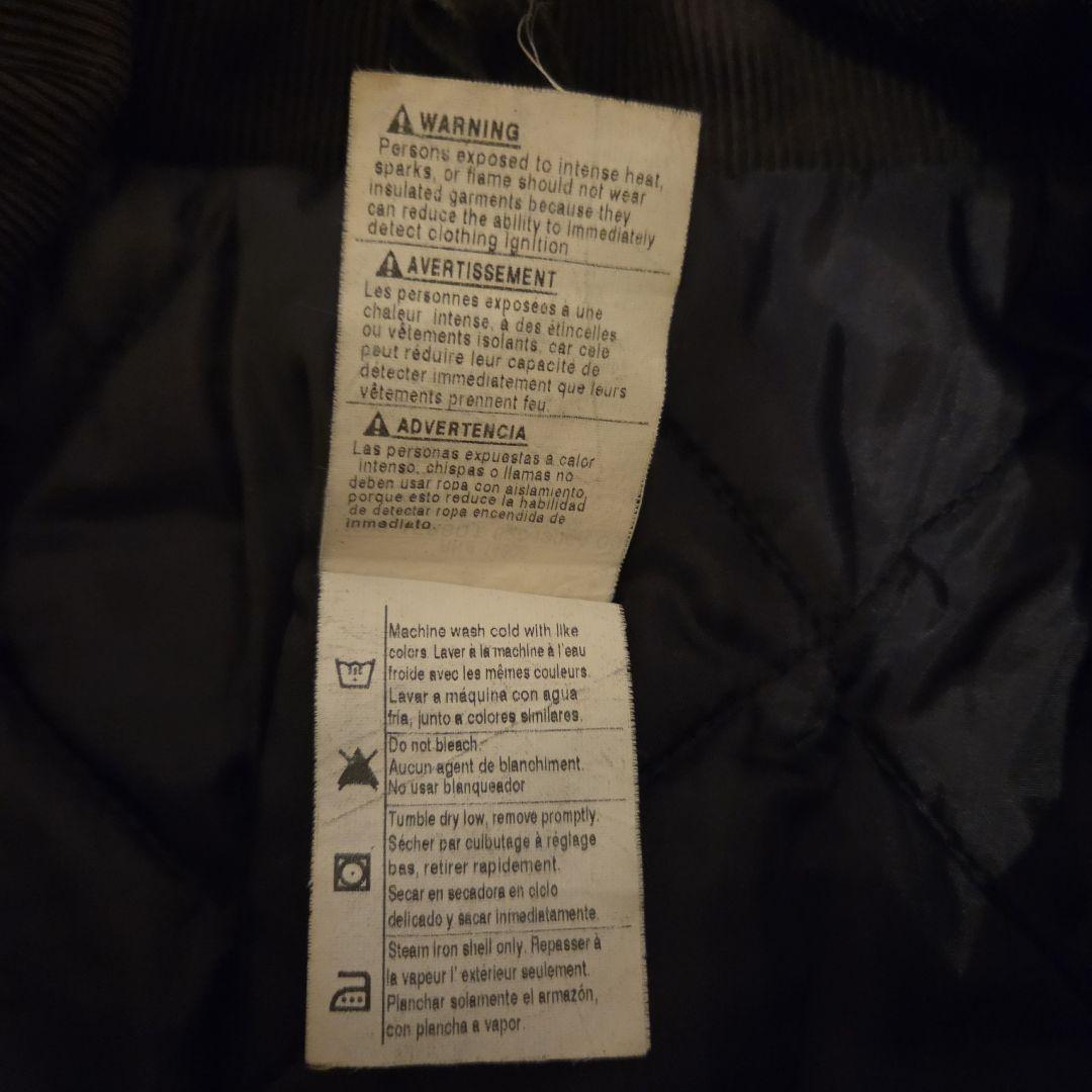 Carhartt J02 ジャケット　企業ロゴ　ブラック　48